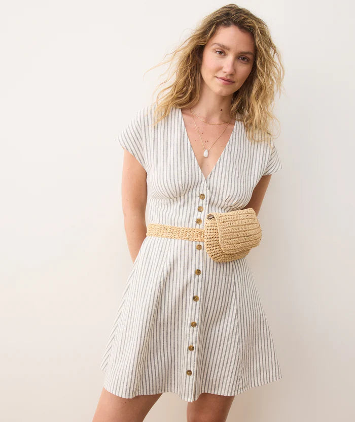 camila mini dress marine layer Marine Layer Camila Mini Dress