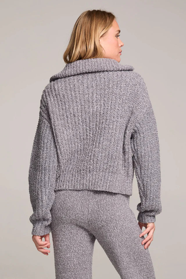 Saltwater Luxe Mandi Sweater heather grey 1