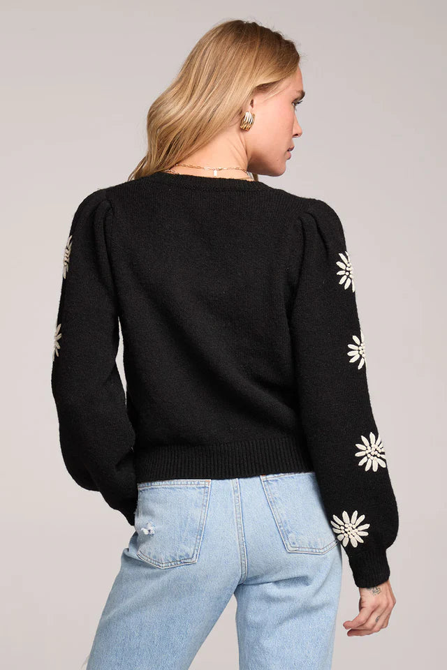 Saltwater Luxe Elima Sweater black 2