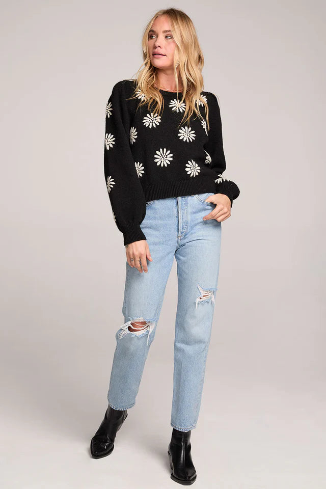 Saltwater Luxe Elima Sweater black 1