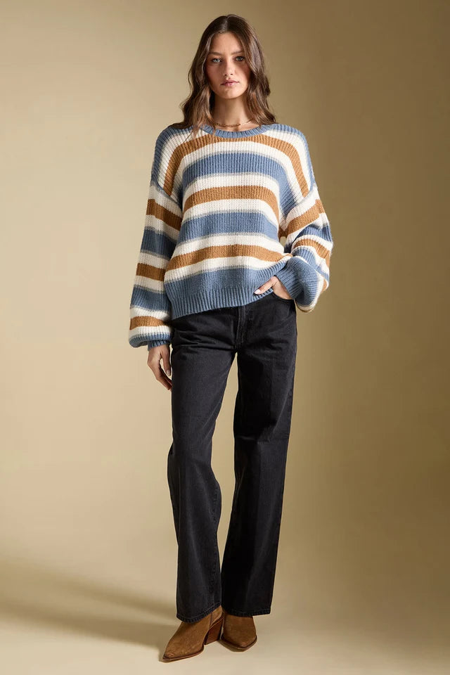 Saltwater Luxe Mimi Sweater in Indgo