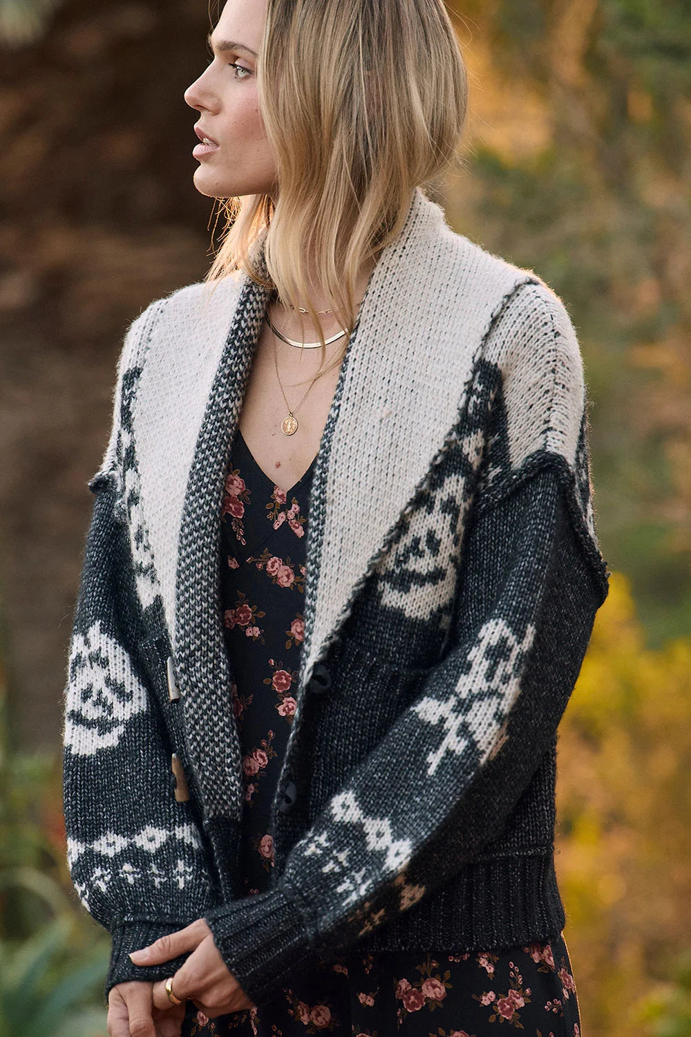 Saltwater Luxe Cain Sweater in Black 3