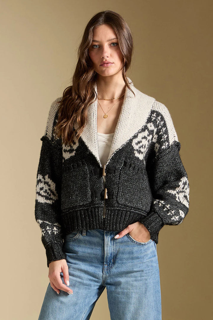 Saltwater Luxe Cain Sweater in Black