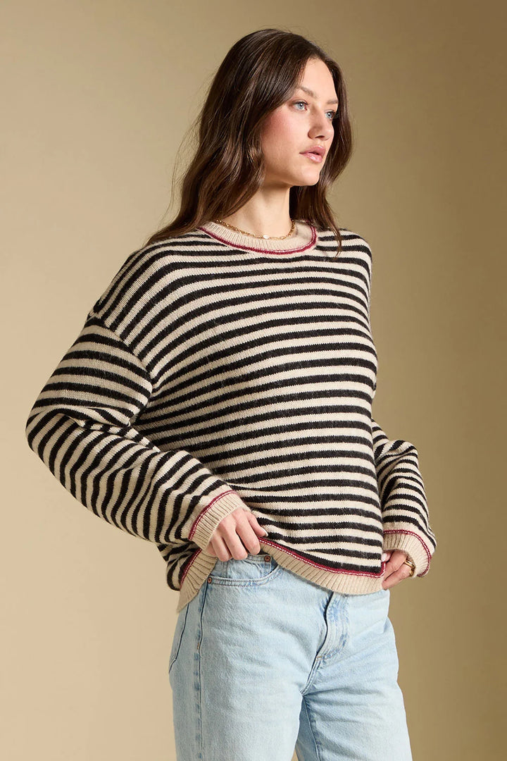 Saltwater Luxe Kirra Sweater in Natural 1