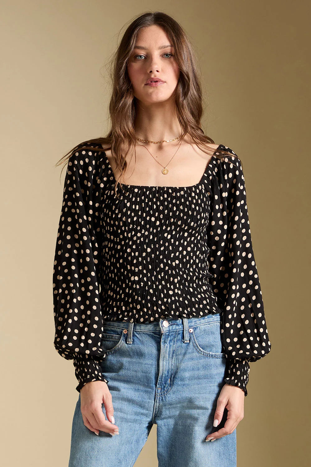 Saltwater Luxe Petra Top in Midnight