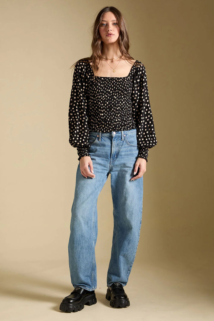 Saltwater Luxe Petra Top in Midnight 3