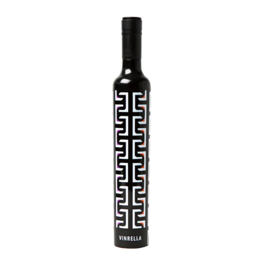 Vinrella Geometric Black Bottle Umbrella