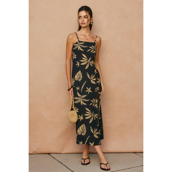 Dress Forum Coconut Kiss Front Slit Midi Dress Tahiti 6