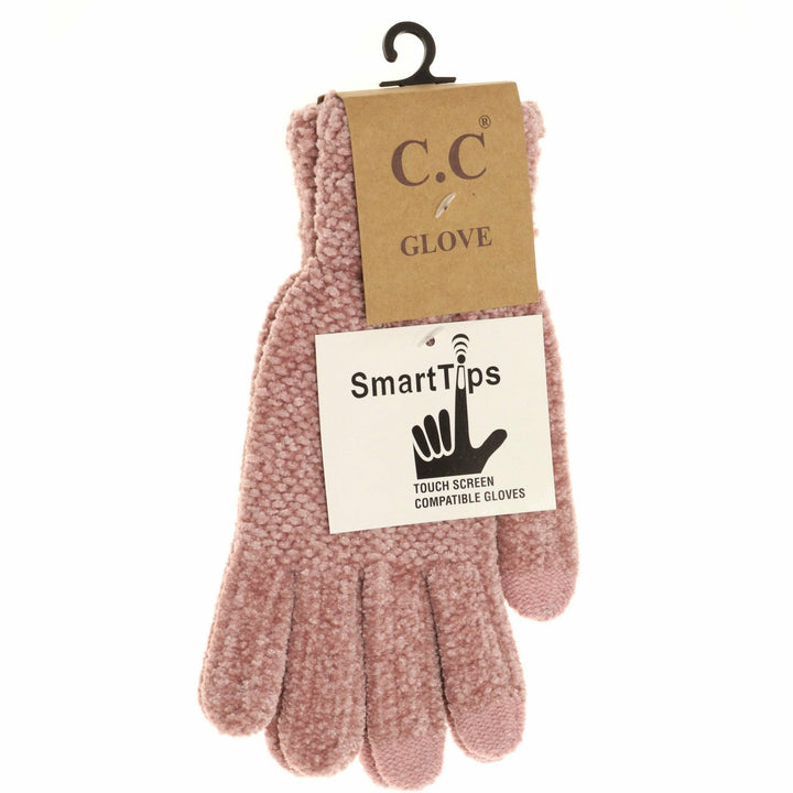 Eco-Friendly Chenille Women's Gloves