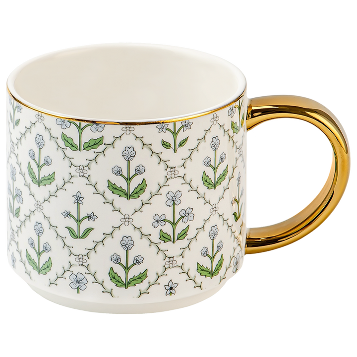 Sweet Water Decor - Floral Quilt Coffee Mug2