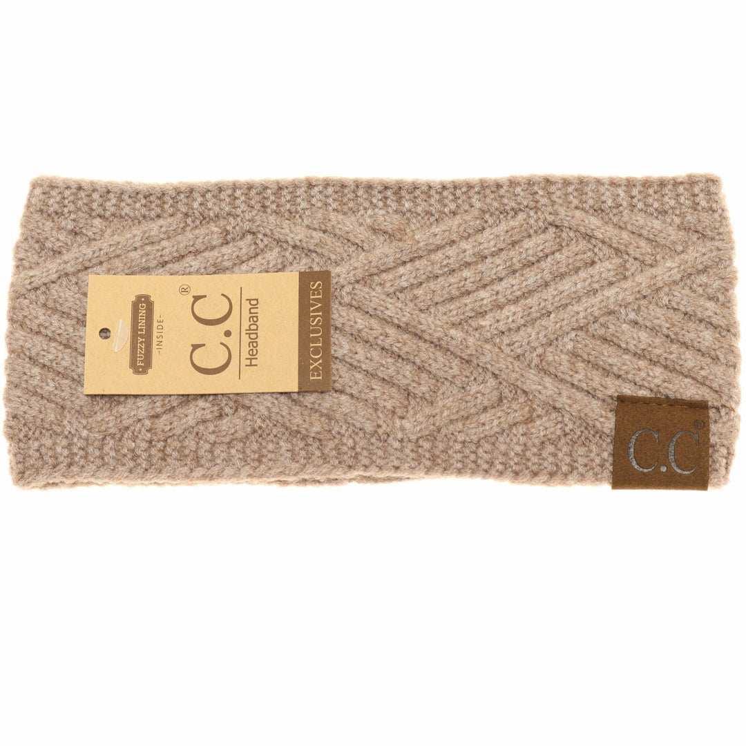 C.C Beanie Diagonal Criss-Cross Headband