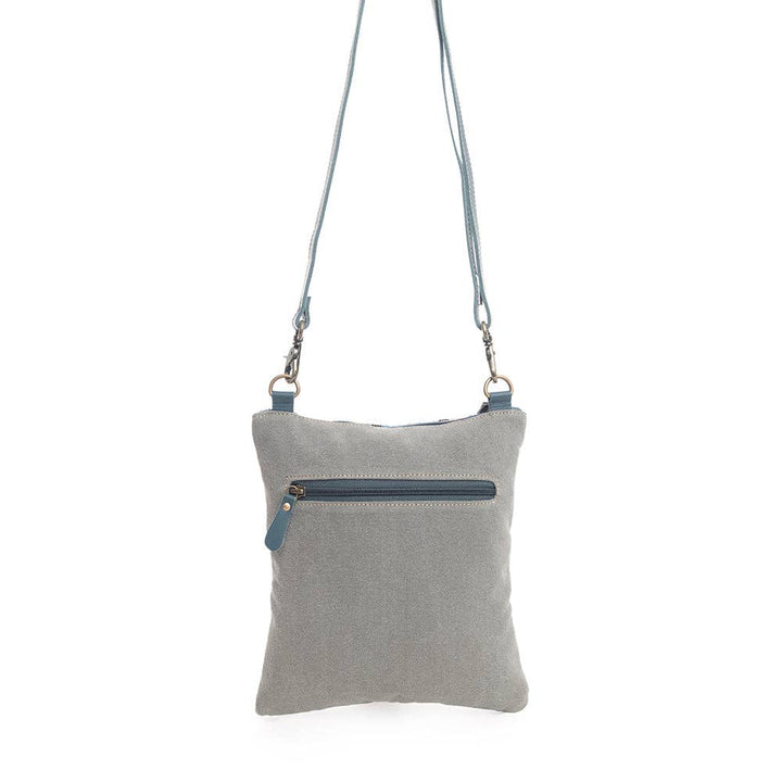 Myra Zephyr Mesa small crossbody bag - Interior View Showing Compartments