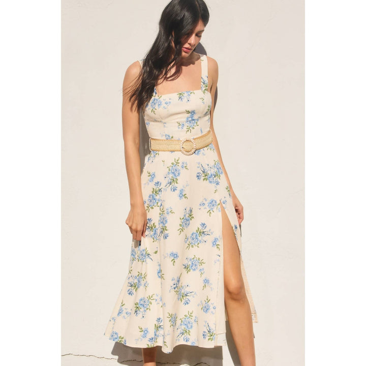Dress Forum - Love Galore Buckle Maxi  Dream Blue 4