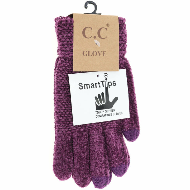 Eco-Friendly Chenille Women's Gloves