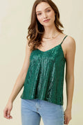 Adjustable Sequin Cami - Shop Emma's 