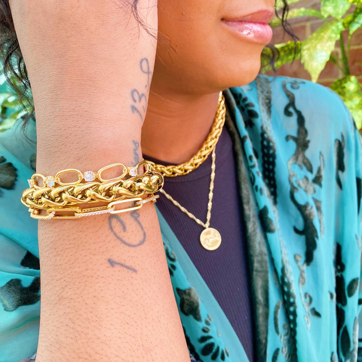 Ellison+Young - Bold And Edgy Chain Necklace