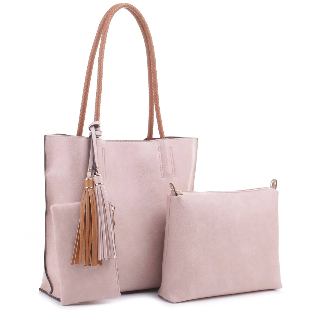 Amanda 3-Piece Set Tote - Shop Emma's 