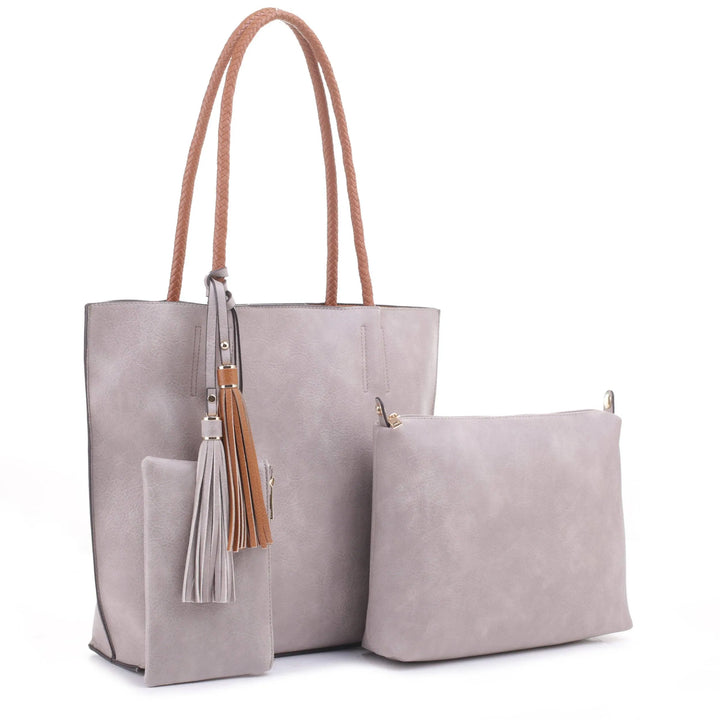 Amanda 3-Piece Set Tote - Shop Emma's 