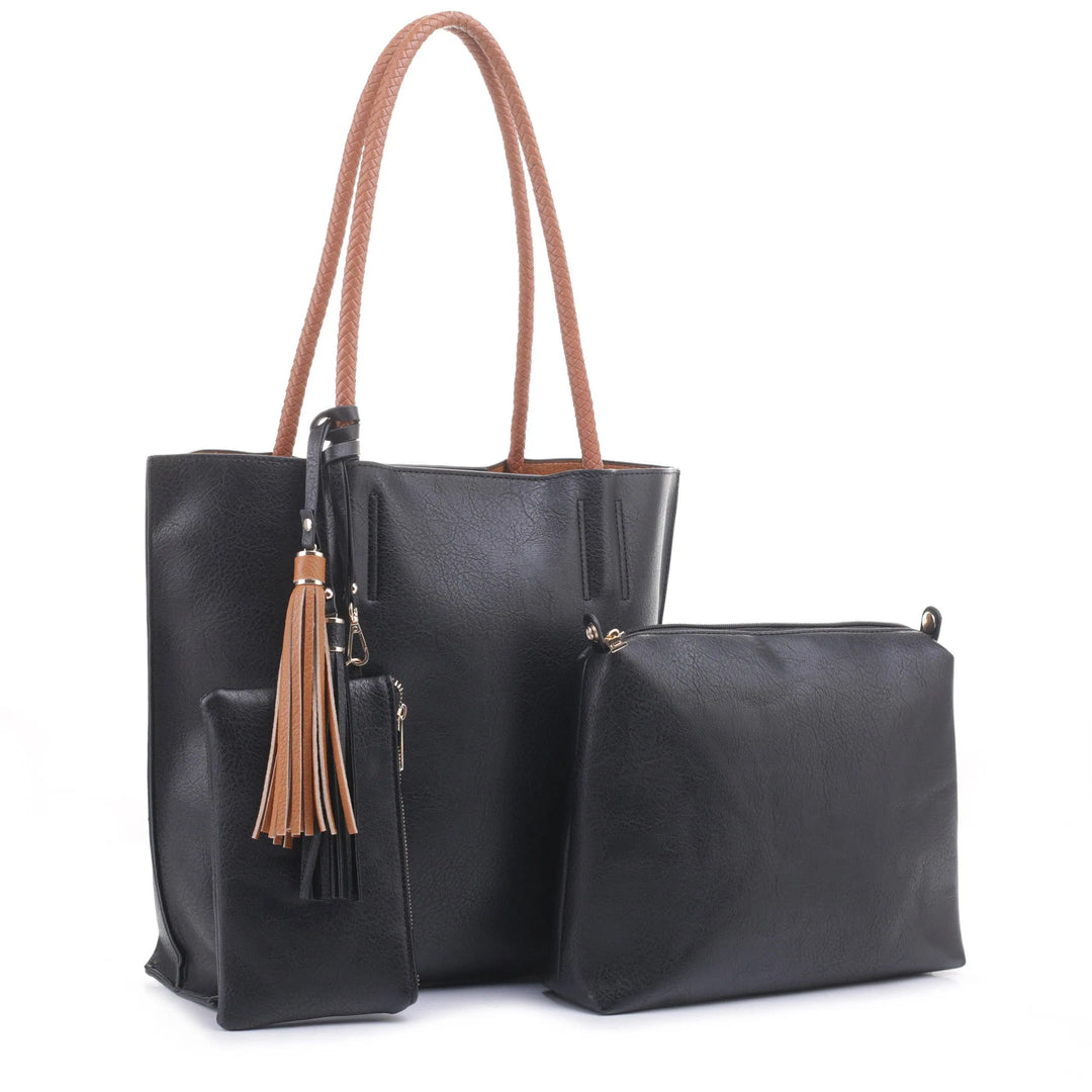 Amanda 3-Piece Set Tote - Shop Emma's 