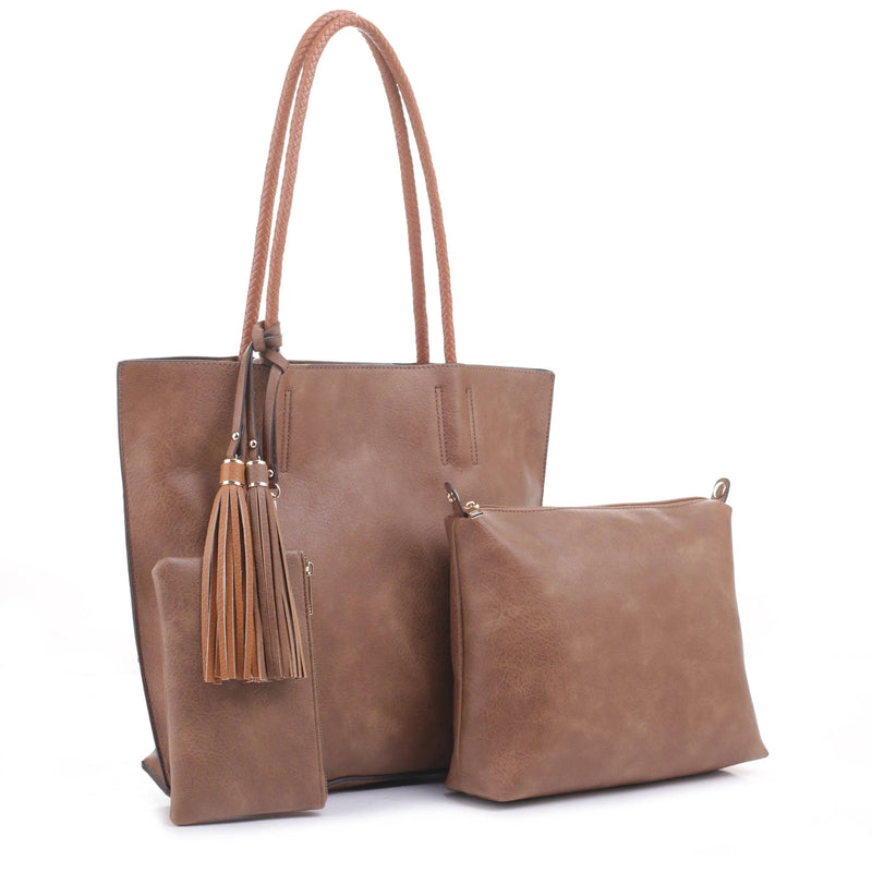 Amanda 3-Piece Set Tote - Shop Emma's 