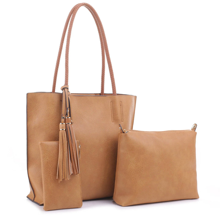 Amanda 3-Piece Set Tote - Shop Emma's 