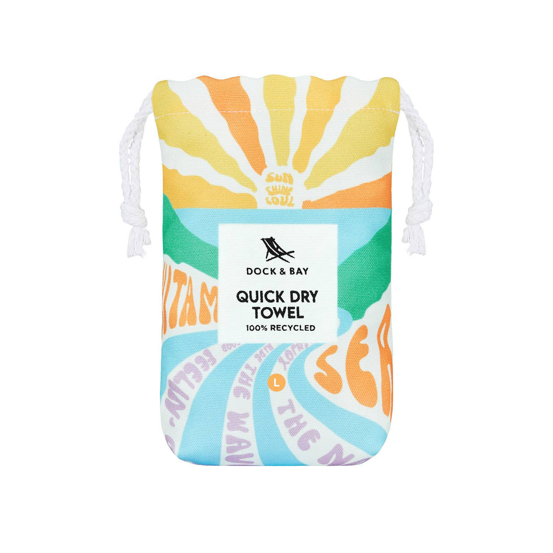 Dock &amp; Bay USA - Dock &amp; Bay Quick Dry Towels - Vitamin Sea 4