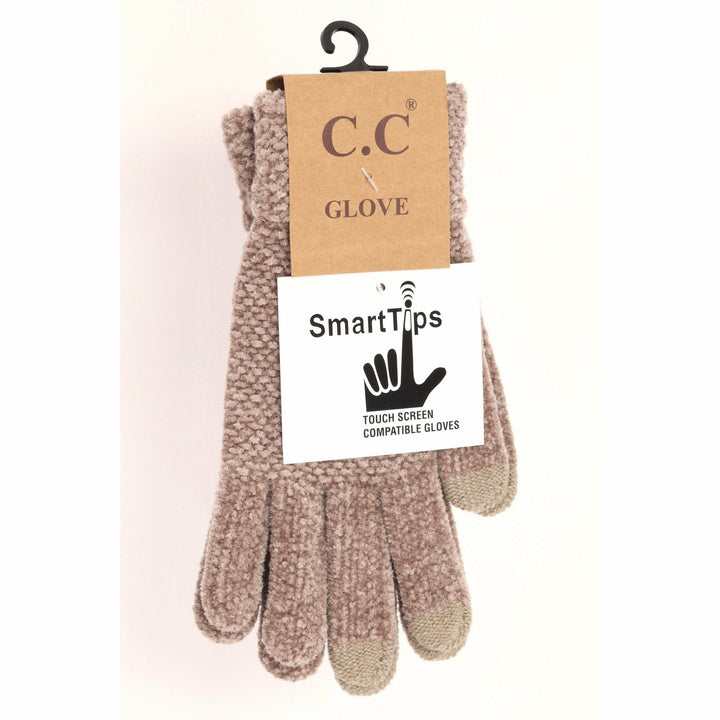 Eco-Friendly Chenille Women's Gloves