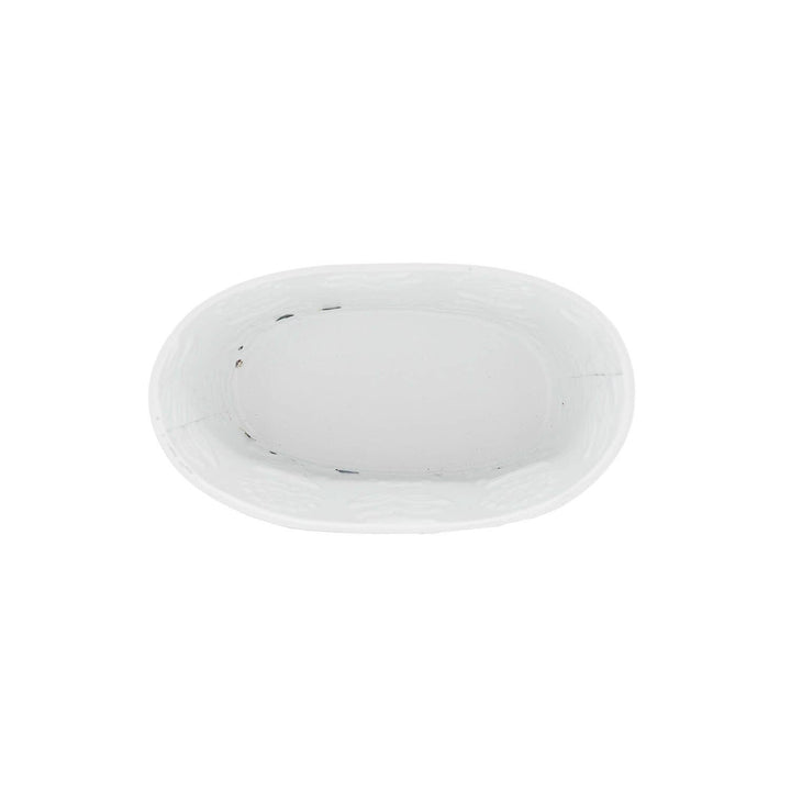 Foreside Home &amp; Garden - Claire Floral Bathtub Soap Dish Blue