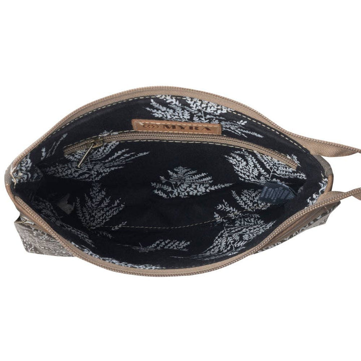 Myra Bag - Wildprint Trail Vintage Crossbody Bag in olive 3
