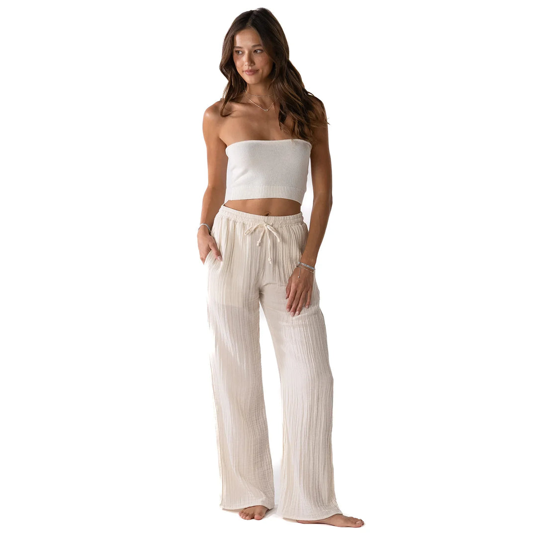Lotus and Luna Cream Cabana Pants 8