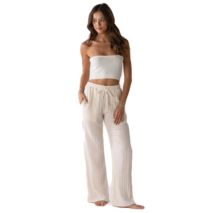 Lotus and Luna Cream Cabana Pants 8