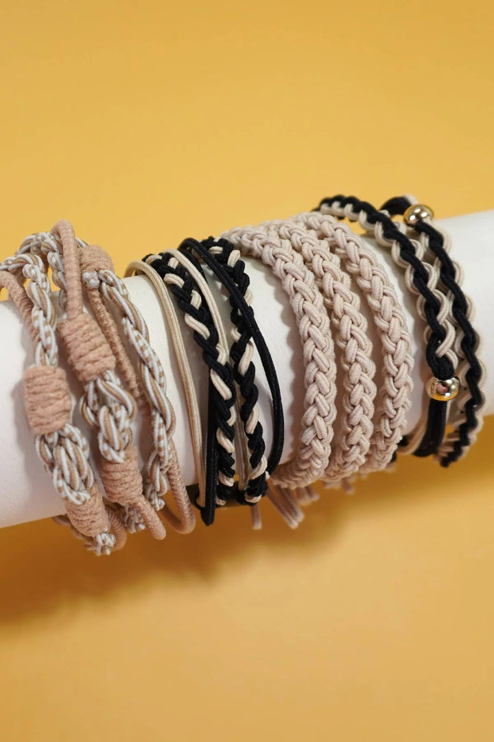 Boho Dual Knot Hair Tie Bracelet 101