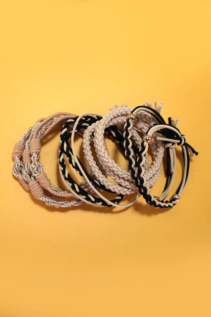 Boho Dual Knot Hair Tie Bracelet 101