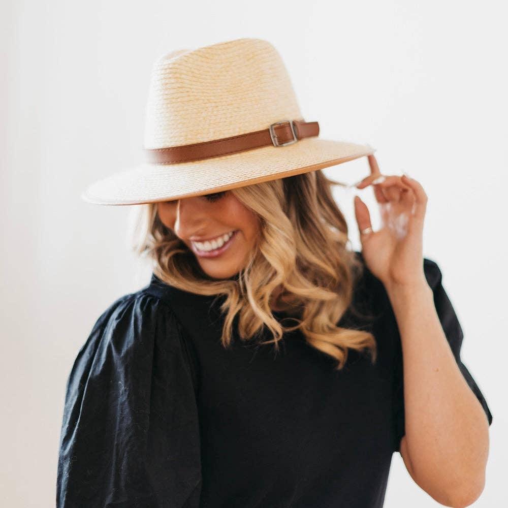 Buckle Up Brim Sun Hat - Shop Emma's 