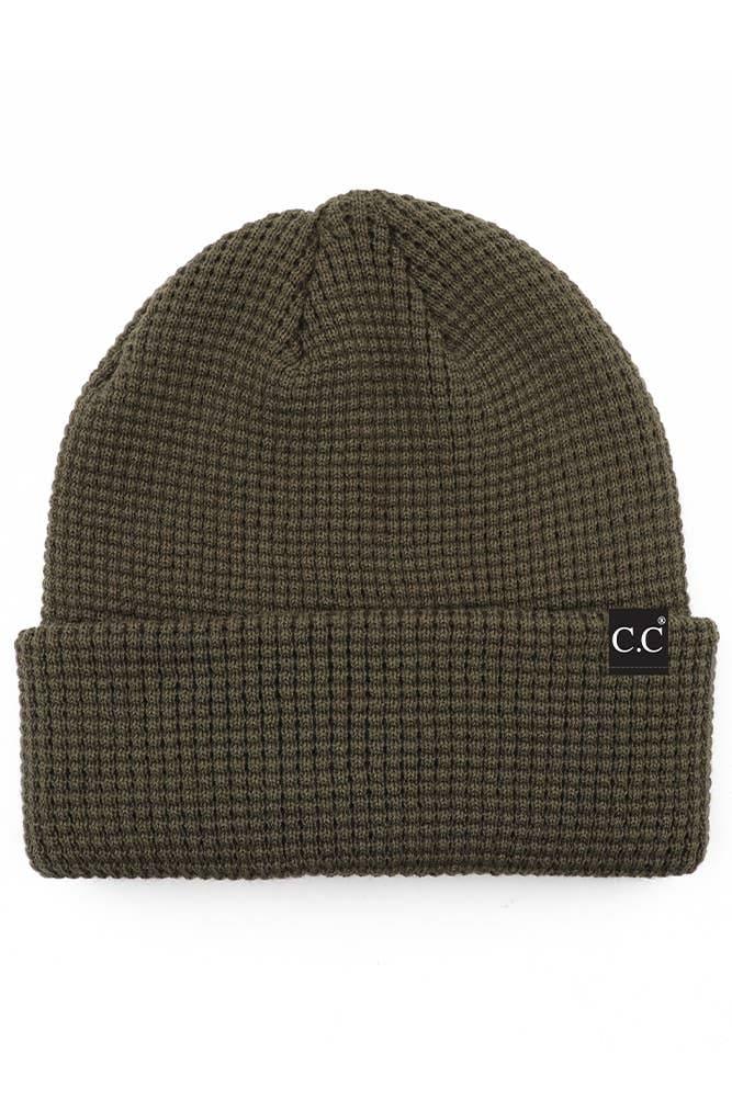 C.C Slouchy Cuff Beanie Hat - Shop Emma's 