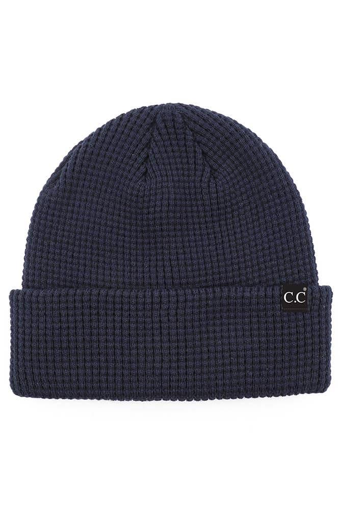 C.C Slouchy Cuff Beanie Hat - Shop Emma's 