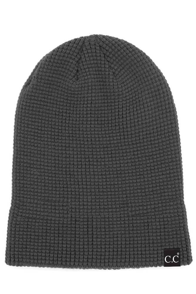 C.C Slouchy Cuff Beanie Hat - Shop Emma's 