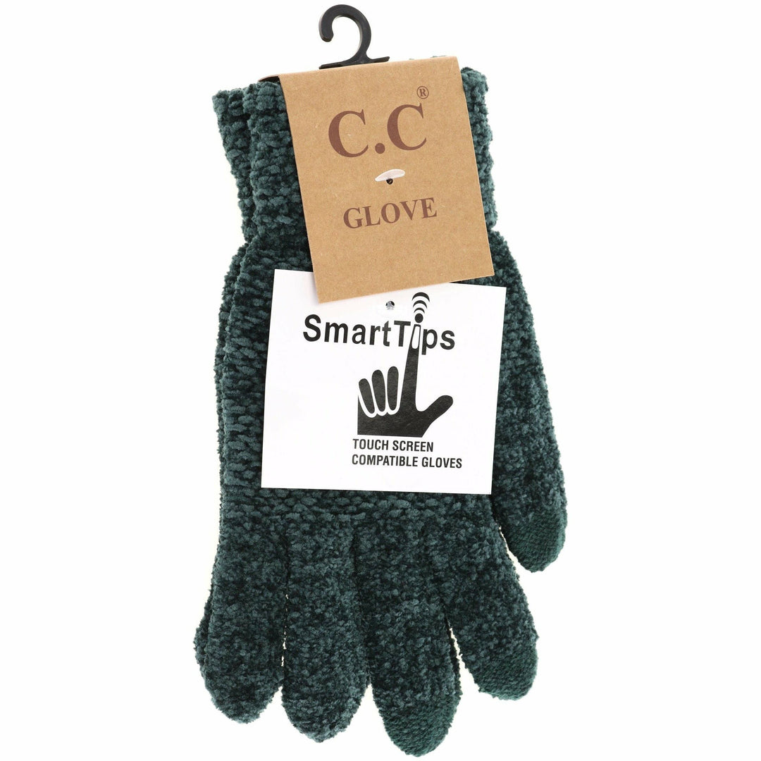 Eco-Friendly Chenille Women's Gloves