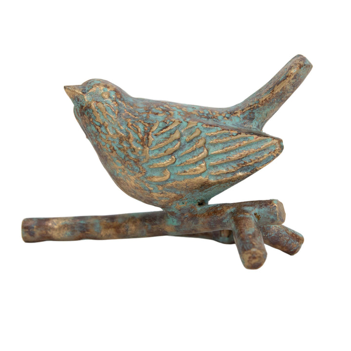 Abeline Patina Cast Iron Bird Figure 11