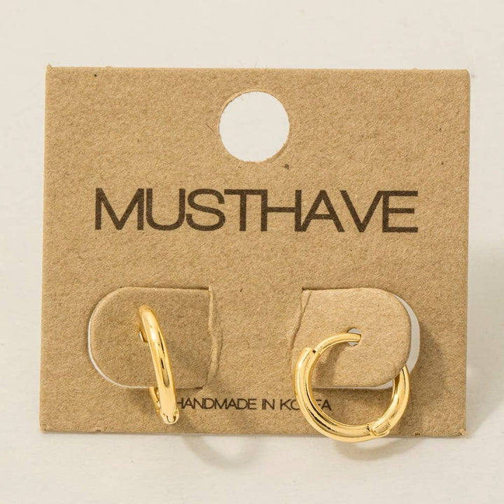 Mini Huggie Earrings