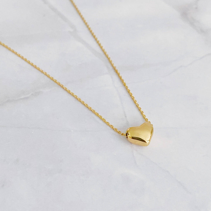 Ellison+Young - Love Bean Heart Necklace gold