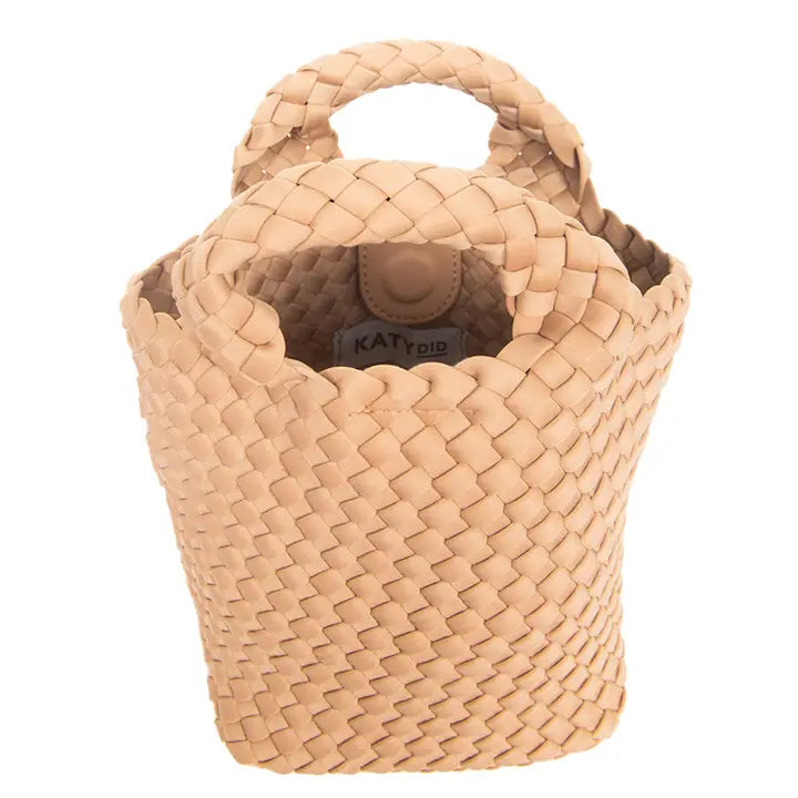 Katydid Camel Neoprene Mini Bucket 1Bag