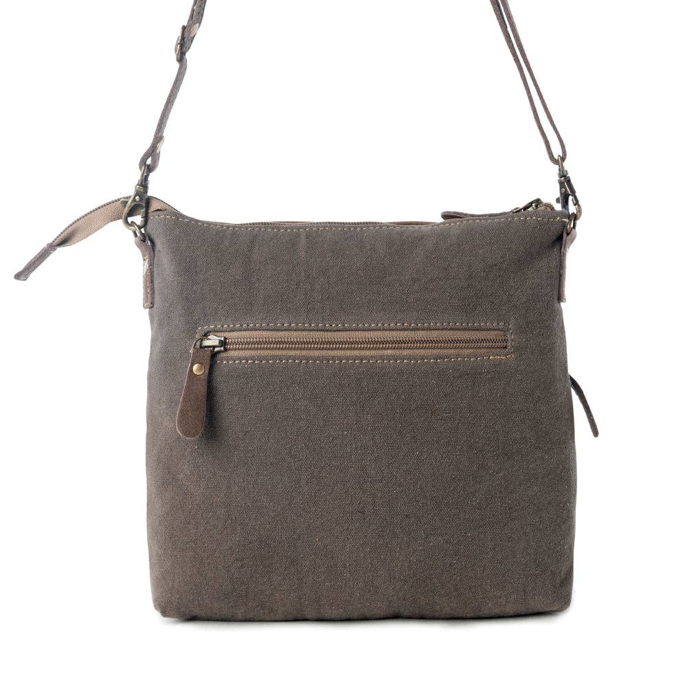 Myra Bag - Wildprint Trail Vintage Crossbody Bag in olive 11