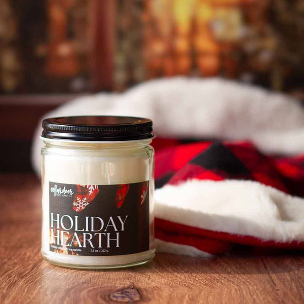 Cellar Door Bath Supply Co. - Holiday Hearth - 7.5 oz Soy Candle