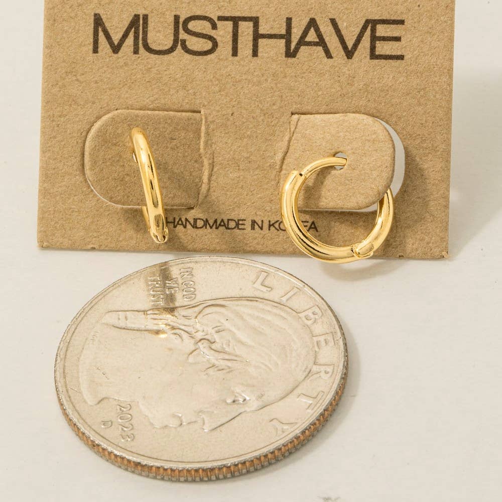 Mini Huggie Earrings