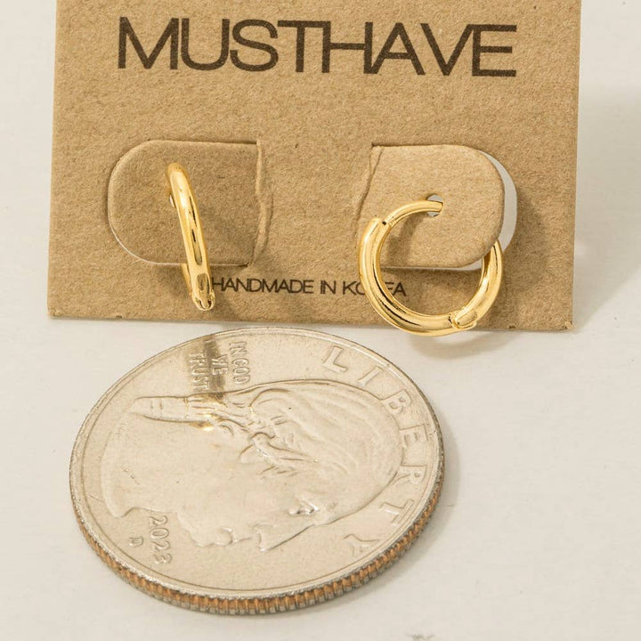 Mini Huggie Earrings