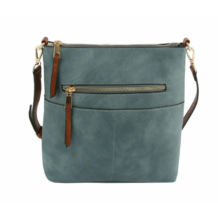 Classic Front Pocket Crossbody Sling Purse - Shop Emma's 