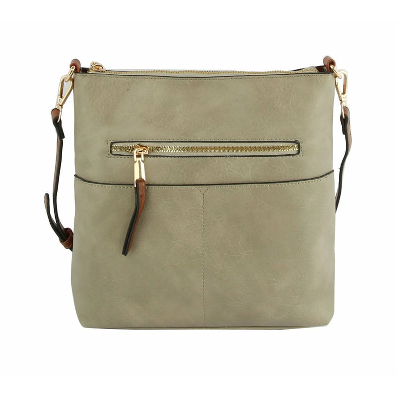 Classic Front Pocket Crossbody Sling Purse - Shop Emma's 