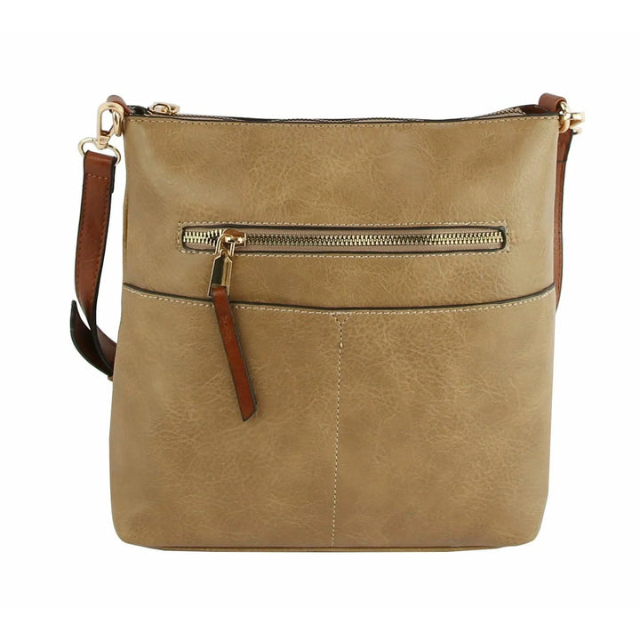 Classic Front Pocket Crossbody Sling Purse - Shop Emma's 