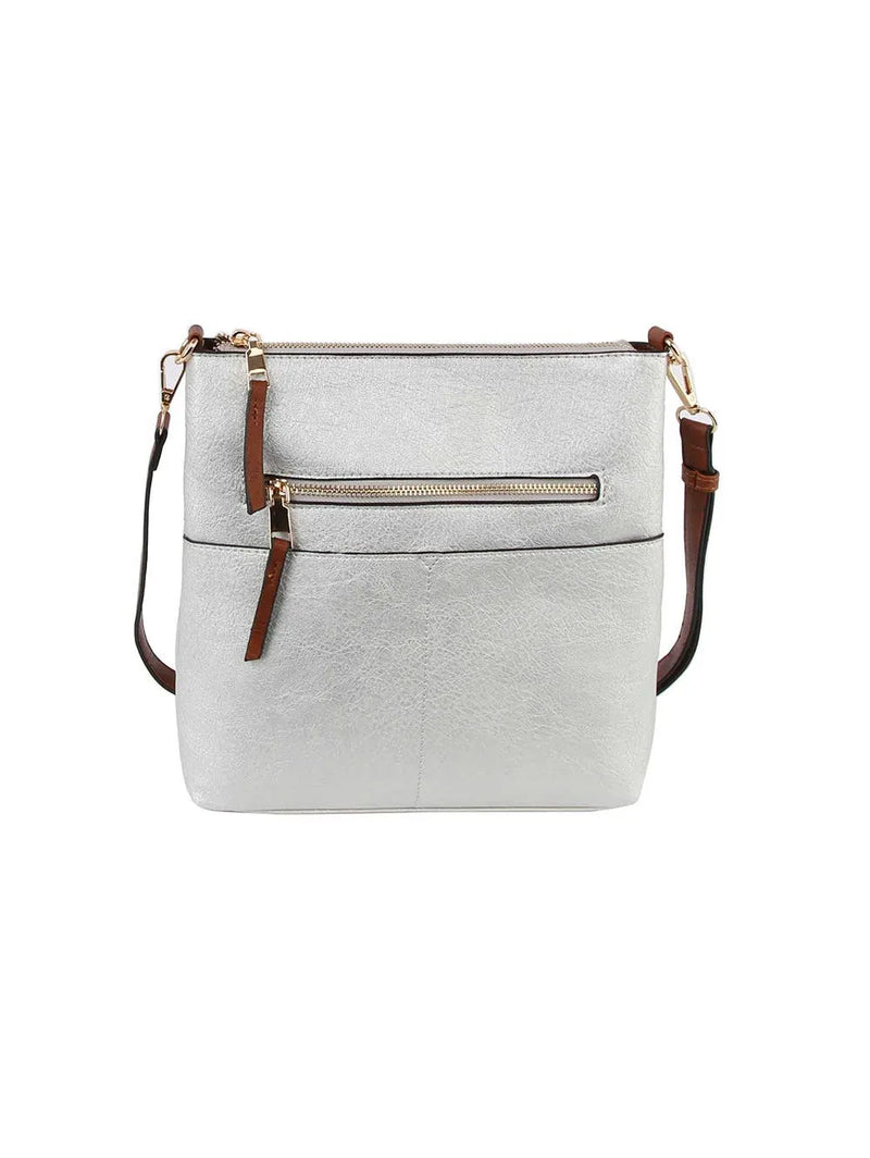 Classic Front Pocket Crossbody Sling Purse - Shop Emma's 